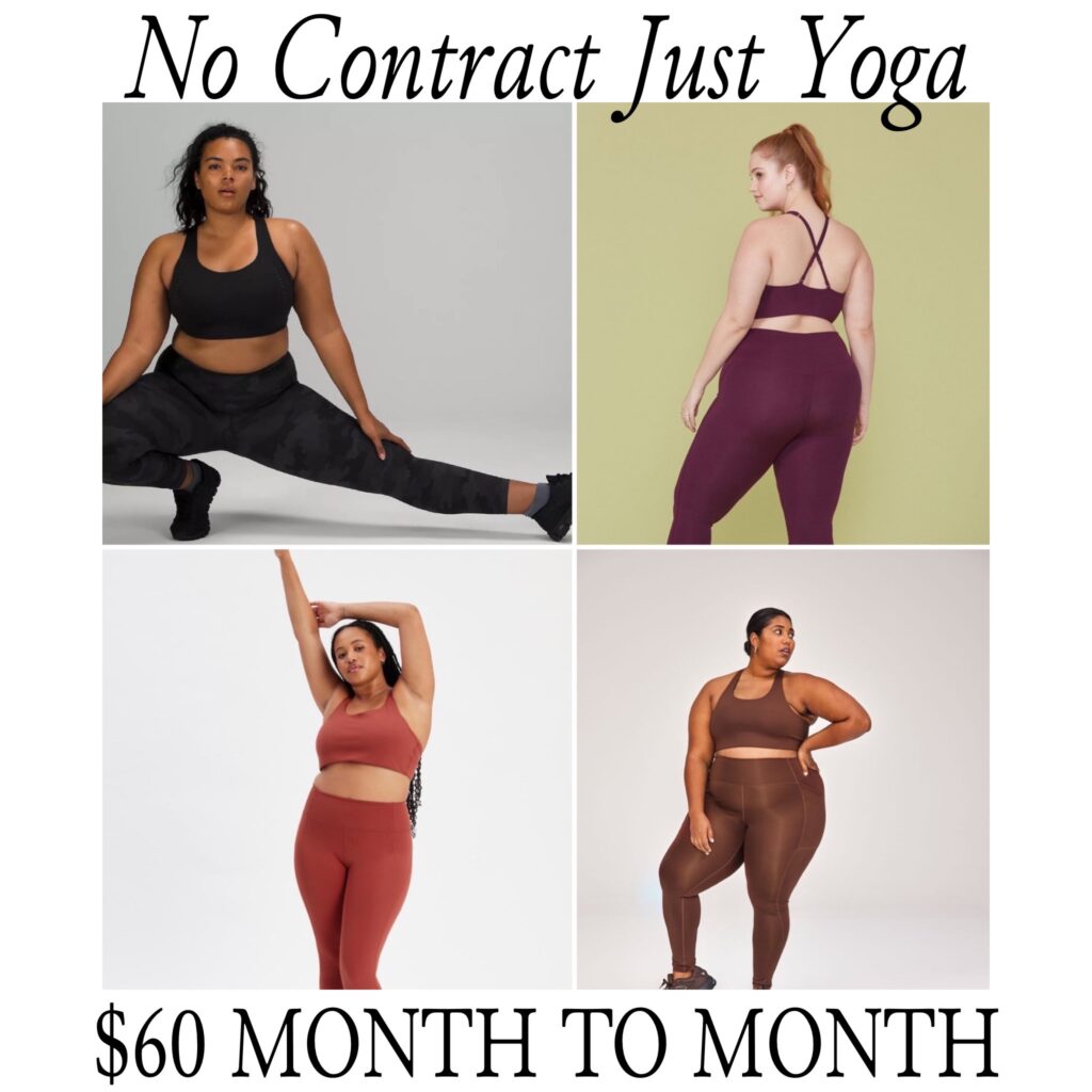 No contract just yoga poster